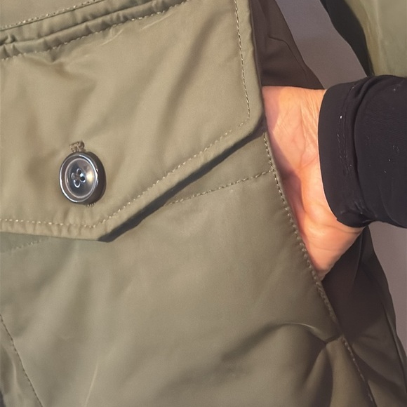 A&F MEN’S JACKET SIZE XS OLIVE LIKE NEW CONDITION - Picture 9 of 13